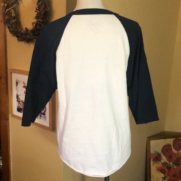 ROLLING STONES size Medium It’s Only Rock ‘N Roll Baseball 3/4 Authentic Merch - Picture 6 of 12